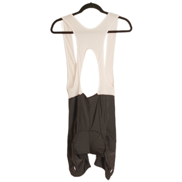 PERFORMANCE White Black One Piece Cycling Sleeveless Romper Large - Picture 5 of 9